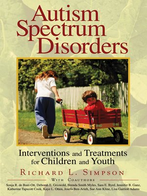 cover image of Autism Spectrum Disorders